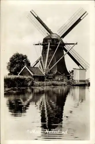 Ak Mooi Niederlande, Windmühle