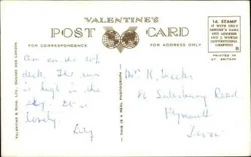 Foto Ak Dampfer St. Patrick, St. Peter Guernsey