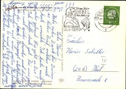 Ak Mecki der Igel, Alte Liebe rostet nicht, Igelin