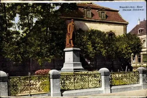 Ak Neunkirchen im Saarland, Stumm-Denkmal