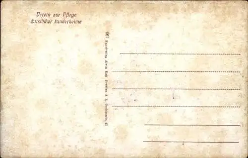 Ak Dittersdorf im Erzgebirge, Kinderheim Gotteshilfe