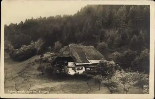 Ak Triberg im Schwarzwald, Schwarzwaldhaus