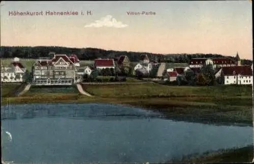 Ak Hahnenklee Bockswiese Goslar im Harz, Villen