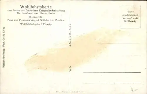 Künstler Ak Koch, G., Deutsche Soldaten in Uniformen, Kuhherde, Ulanen, Viehbeitreibung