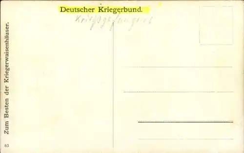 Künstler Ak Hoffmann, Anton, Kriegsgefangen, Husaren, Frau mit Heukarren