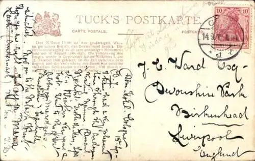 Künstler Ak Flower, Charles E., Köln am Rhein, Der Dom, Oilette, Tuck 656