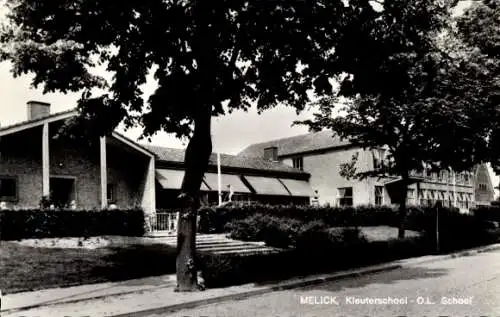 Ak Melick Limburg Niederlande, Kleuterschool - O.L. School