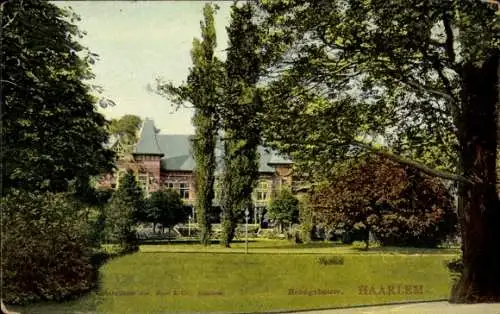 Ak Haarlem Nordholland Niederlande, Brongebouw