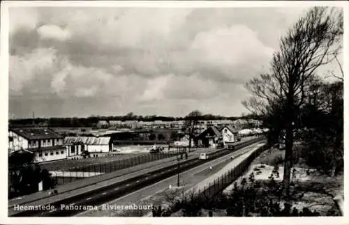 Ak Heemstede Nordholland Niederlande, Panorama Rivierenbuurt