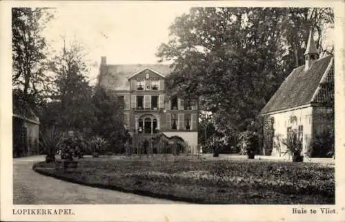 Ak Lopikerkapel Utrecht Niederlande, Huis te Vliet