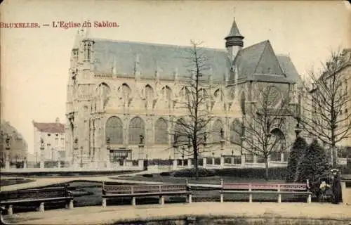 CPA Bruxelles, Église du Sablon