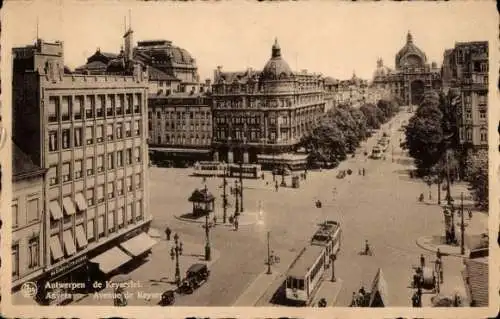 CPA Anvers Anvers Flandre, Avenue de Keyser