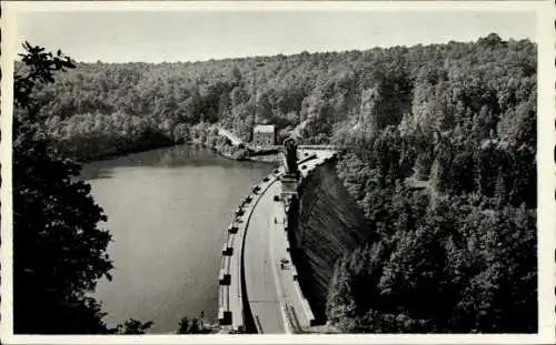 Ak Jalhay Wallonien Lüttich, Barrage de Gileppe, Talsperre und See