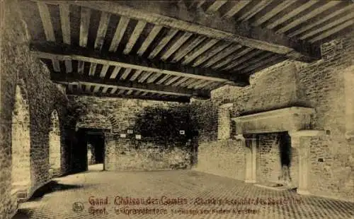 CPA Gand Gand Flandre Orientale, Château des Comtes