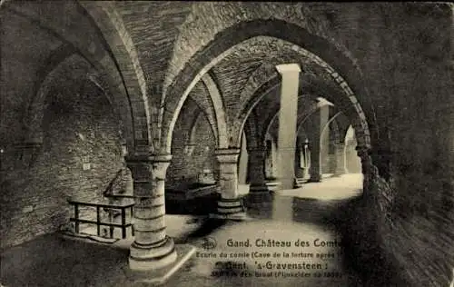 CPA Gand Gand Flandre Orientale, Château des Comtes