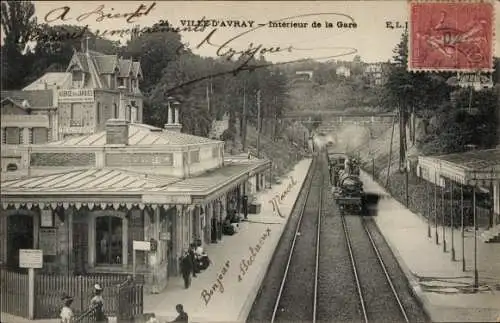 CPA Ville-d'Avray Hauts de Seine, Gare