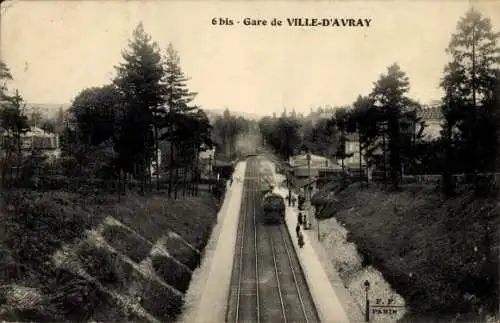 CPA Ville-d'Avray Hauts Seine, Gare