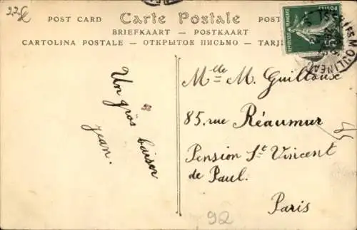 CPA Issy les Moulineaux Hauts de Seine, École Saint Nicolas, Cuisine