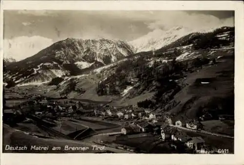 Ak Matrei am Brenner Tirol, Gesamtansicht