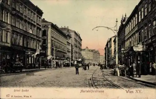 Ak Wien XV., Mariahilferstraße