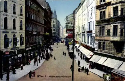 Ak Wien I., Rothenturmstraße