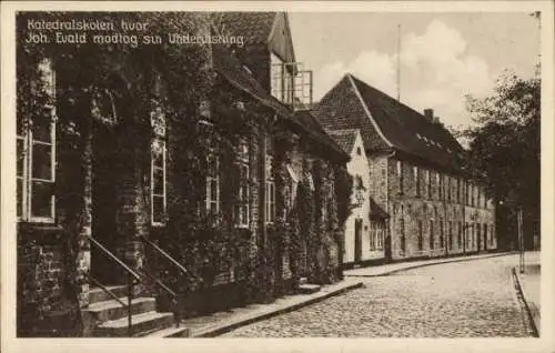 Ak København Kopenhagen Dänemark, Straßenszene mit historischen Gebäuden