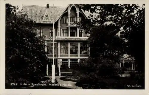 Ak Odde Hardanger Norwegen, Mæland-Hotel