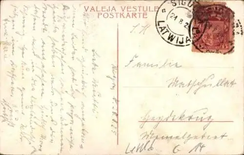 Ak Riga Lettland, Elisabethstraße