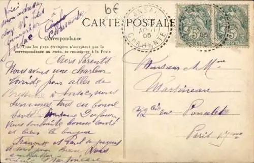 Ak Moncoutant Deux Sèvres, Minoterie d'Angibaud prés Moncoutant