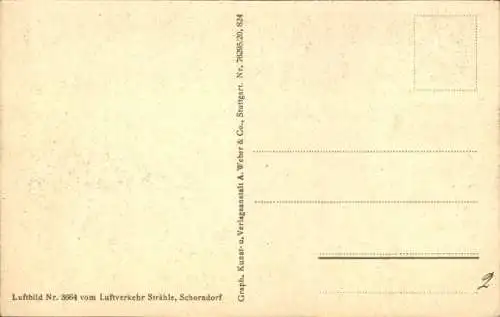 Ak Lohr am Main Unterfranken, Luitpoldheim, Fliegeraufnahme