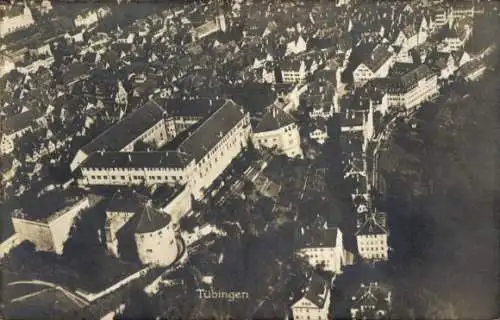 Ak Tübingen am Neckar, Fliegeraufnahme