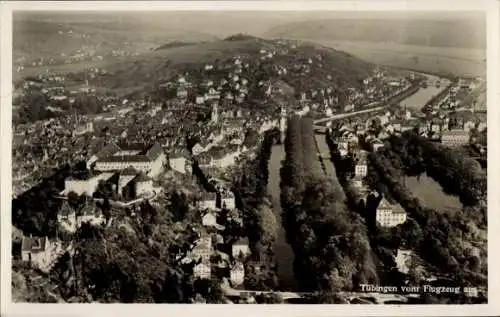 Ak Tübingen am Neckar, Fliegeraufnahme