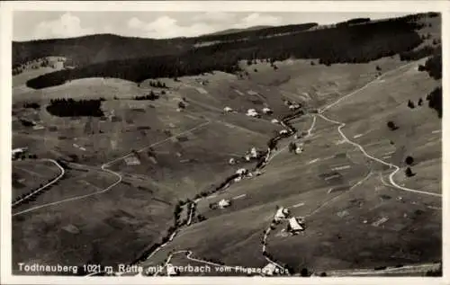 Ak Todtnauberg Todtnau im Schwarzwald, Fliegeraufnahme