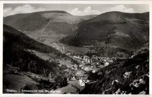 Ak Todtnauberg Todtnau im Schwarzwald, Fliegeraufnahme