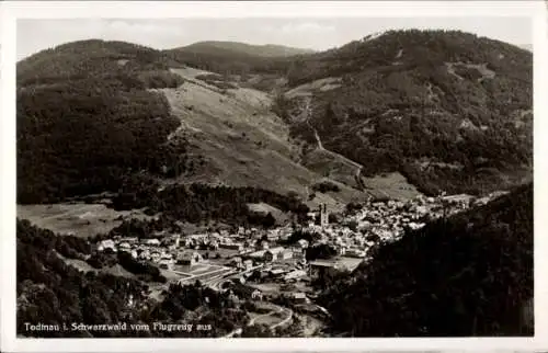 Ak Todtnau im Schwarzwald, Fliegeraufnahme