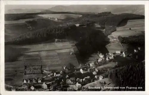 Ak Gütenbach im Schwarzwald, Fliegeraufnahme