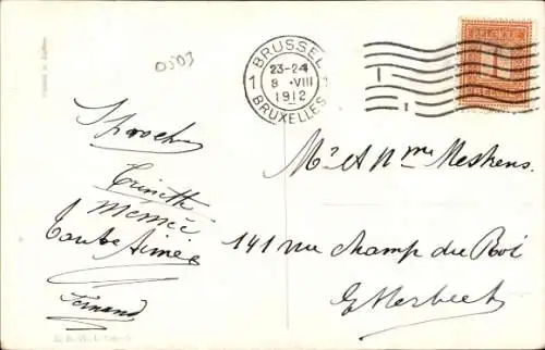 Künstler Ak Flirt, Dackel