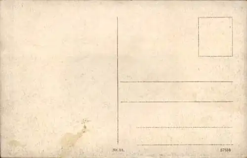 Ak Gdańsk Danzig, Neptunbrunnen, Herrenmoden Geschäft