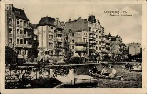 Ak Kaliningrad Königsberg Ostpreußen, Schlossteich