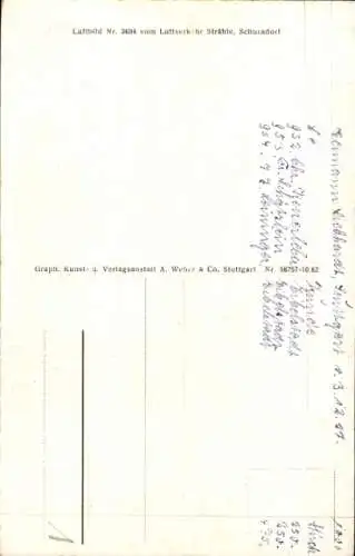 Ak Eibelstadt in Unterfranken, Fliegeraufnahme