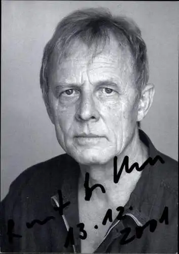 Ak Schauspieler Rolf Becker, Portrait, Autogramm