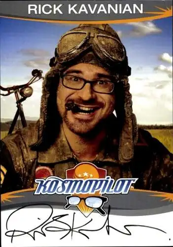 Ak Schauspieler Rick Kavanian, Portrait, Autogramm, Kosmopilot