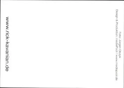 Ak Schauspieler Rick Kavanian, Portrait, Autogramm, Kosmopilot