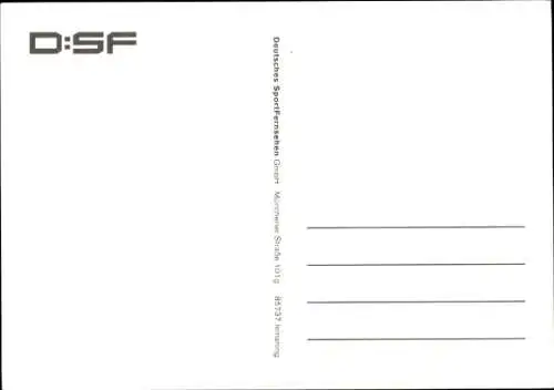 Ak Wolfgang Rother, Portrait, Autogramm, DSF