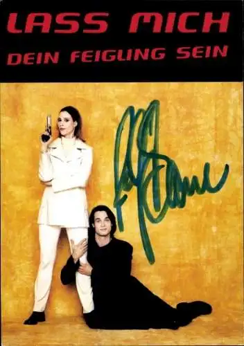 Ak Schauspielerin Carin C. Tietze, Schauspieler Ralf Bauer, Portrait, Autogramm, Helden