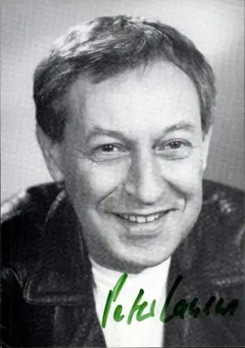 Ak Schauspieler Peter Laneus, Portrait, Autogramm
