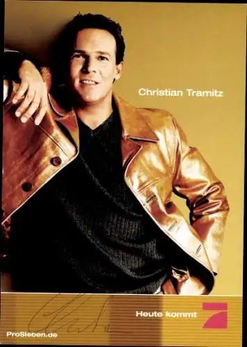 Ak Schauspieler und Comedian Christian Tramitz, Portrait, Autogramm