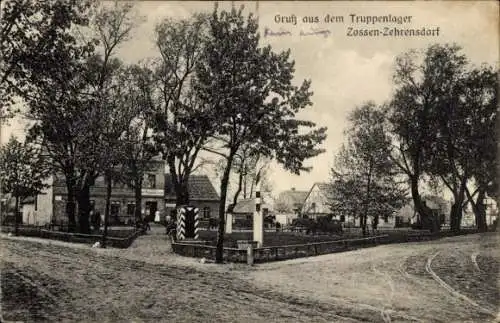 Ak Zehrensdorf Zossen, Truppenlager