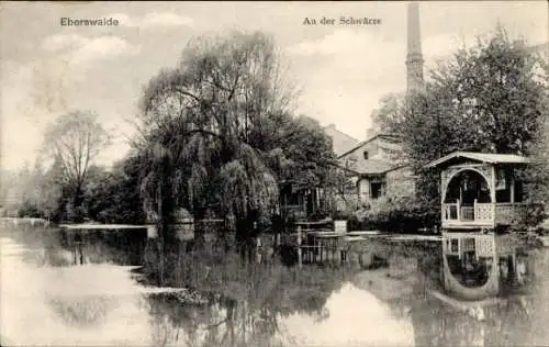 Ak Eberswalde in Brandenburg, An der Schwärze