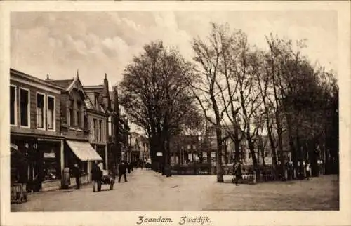 Ak Zaandam Zaanstad Nordholland, Zuiddijk